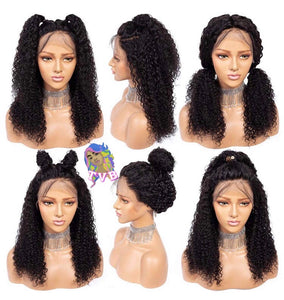 Raw Virgin Brazilian “Deep Curly” Lace-Front Wig✨